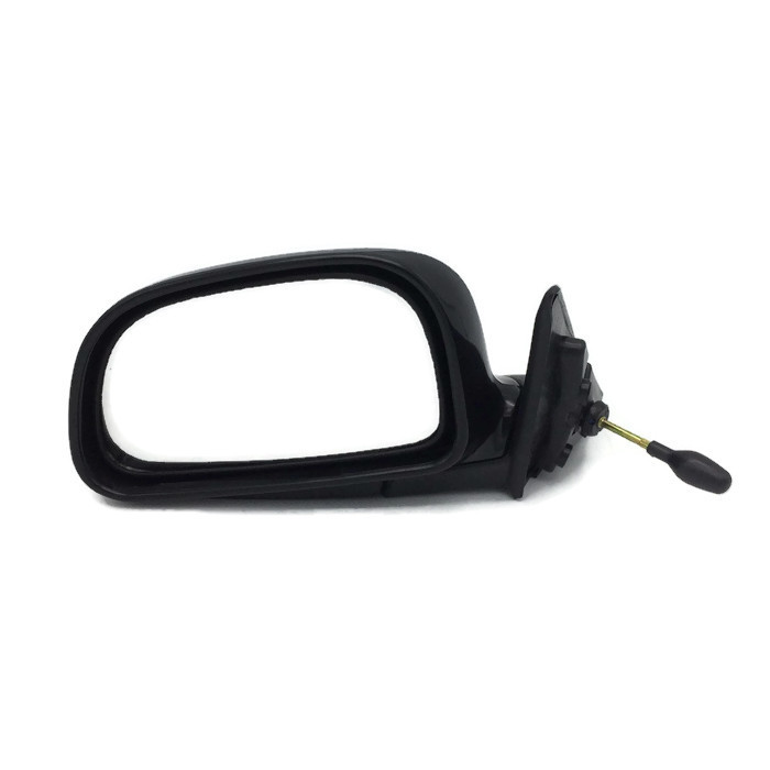 กระจกมองข้าง MITSUBISHI LANCER E-CAR(อีคาร์) รุ่นปรับมือ(ปรับใน) สีดำ(งานไม่ทำสี) ปี1992-1995 -ราคาต่อข้าง-