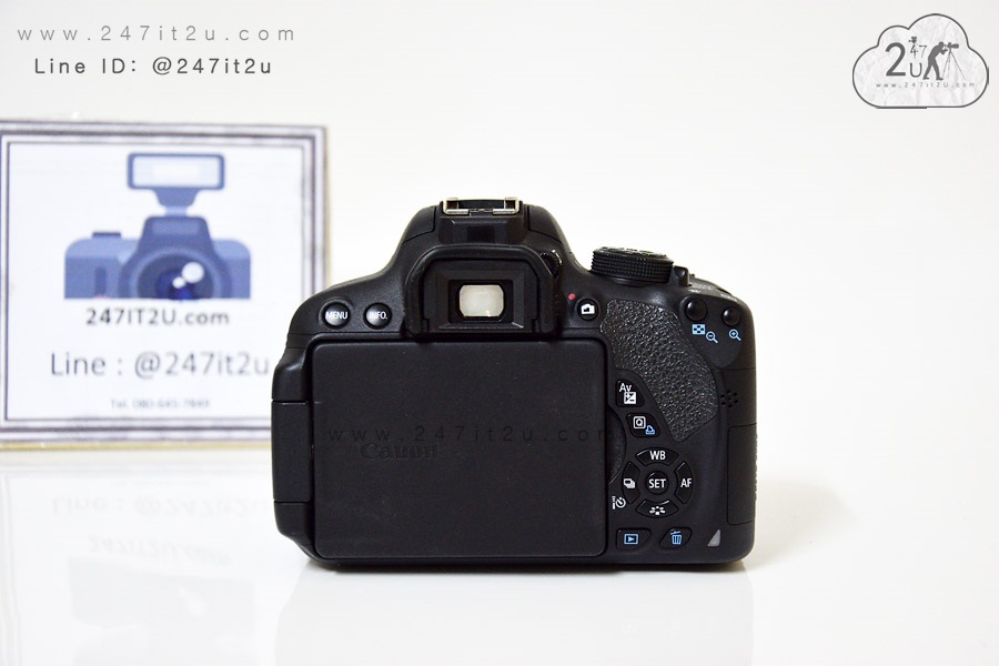 กล้อง Canon 700D+เลนส์ 18-55 mm สีดำ
