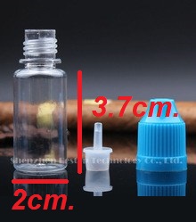 10ml PET ขวดหยดใส ฝาดับเบิ้ลล็อค