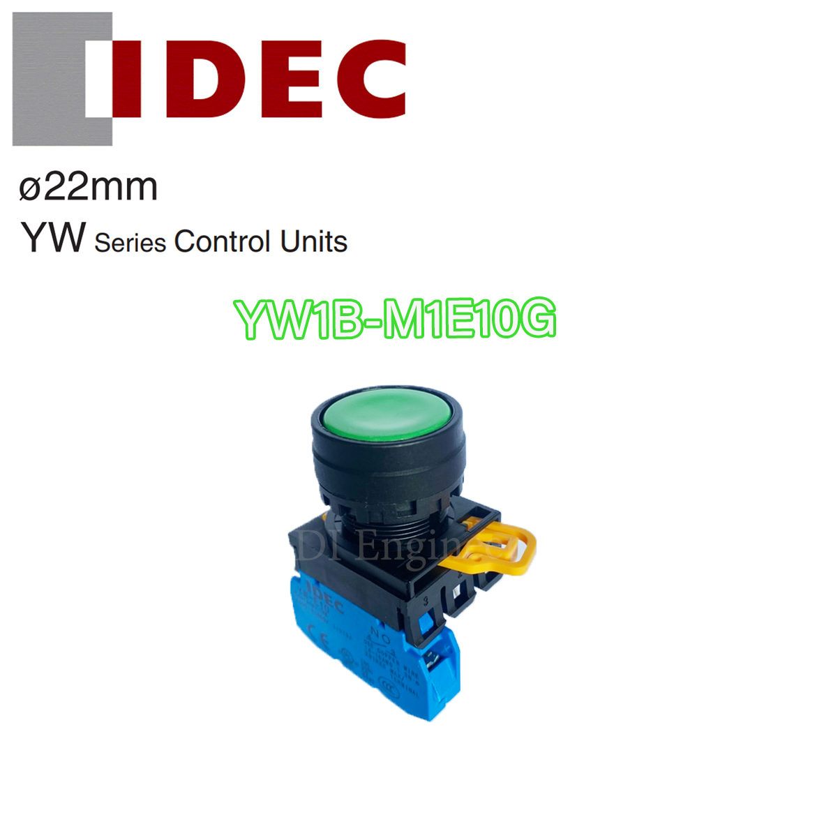 Idec Pushbutton Switch YW1B-M1E10G