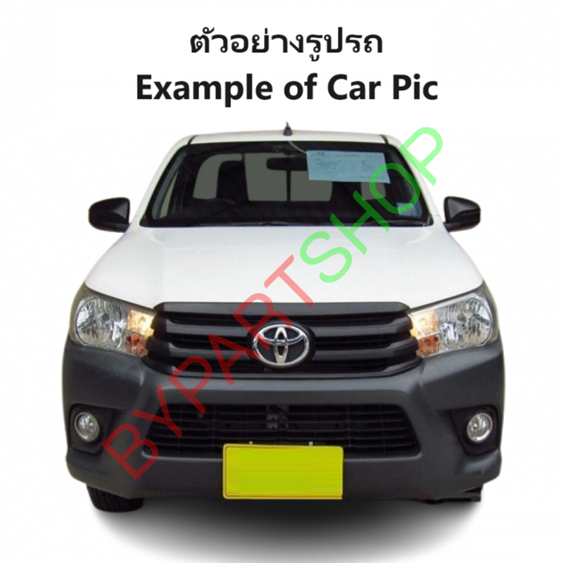คิ้วฝากระโปรง TOYOTA REVO(รีโว่)/ROCCO(ร็อคโค่) ปี2015-2019 (ทรงห้างเข้ารูป 100%) -กรุณาเลือกสี-