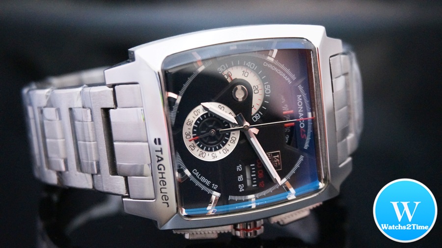 นาฬิกา TAG Monaco Calibre12 LS แสตนเลสสีเงิน