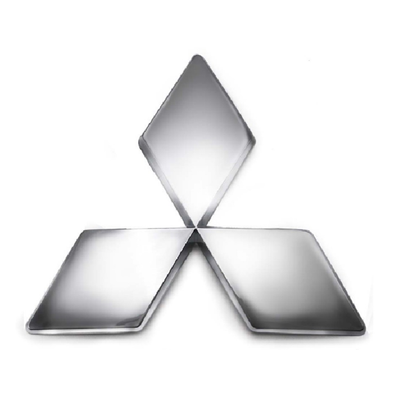 โลโก้หน้ากระจัง MITSUBISHI PAJERO(ปาเจโร่ สปอร์ต) ชุบโครเมียม ปี2008-2014 (รหัส:TRN'06)