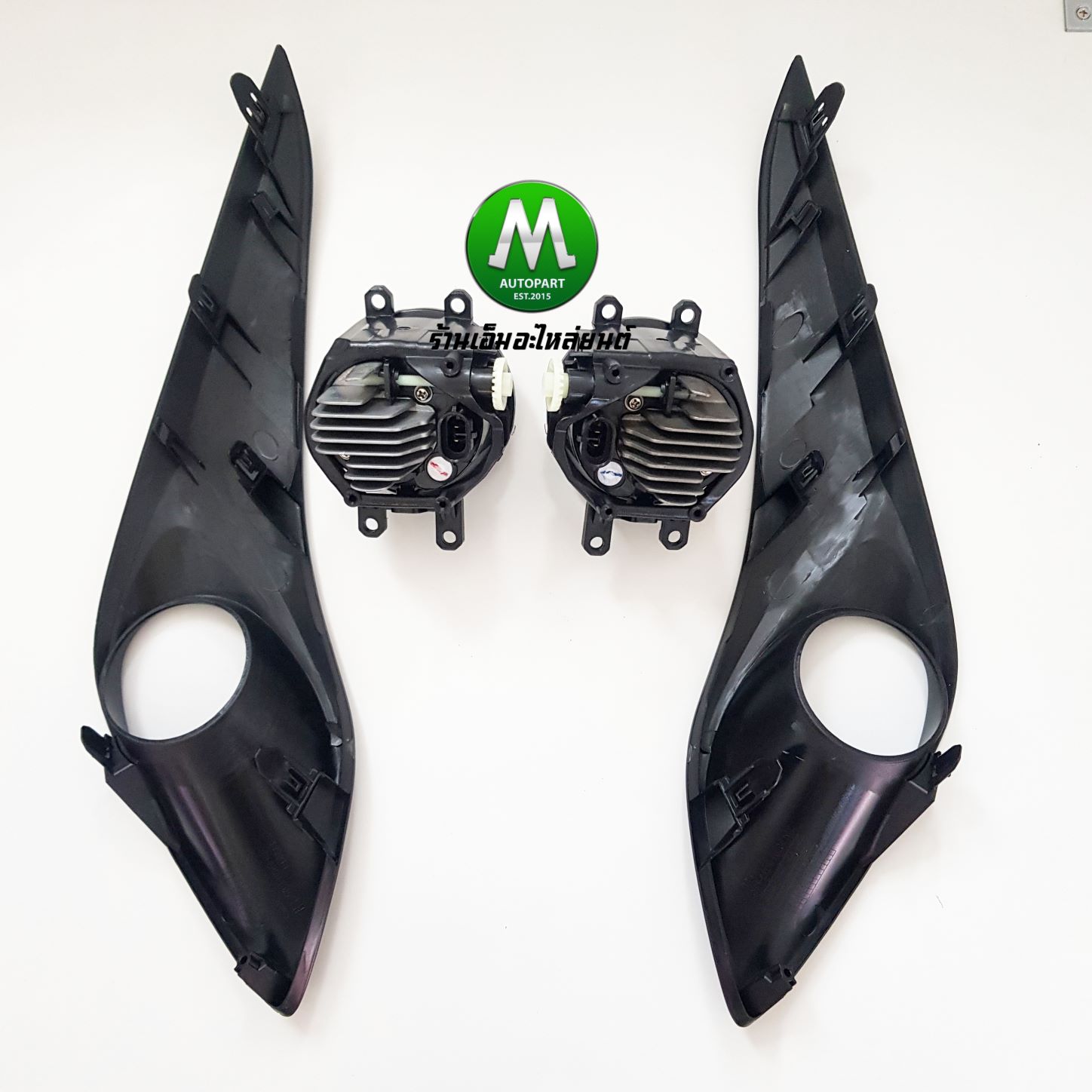 ไฟตัดหมอก ไฟสปอร์ตไลท์ TOYOTA YARIS 2017 2018 2019 ATIV โคม LED / โตโยต้า ยาริส (รับประกันสินค้า 3 เดือน)