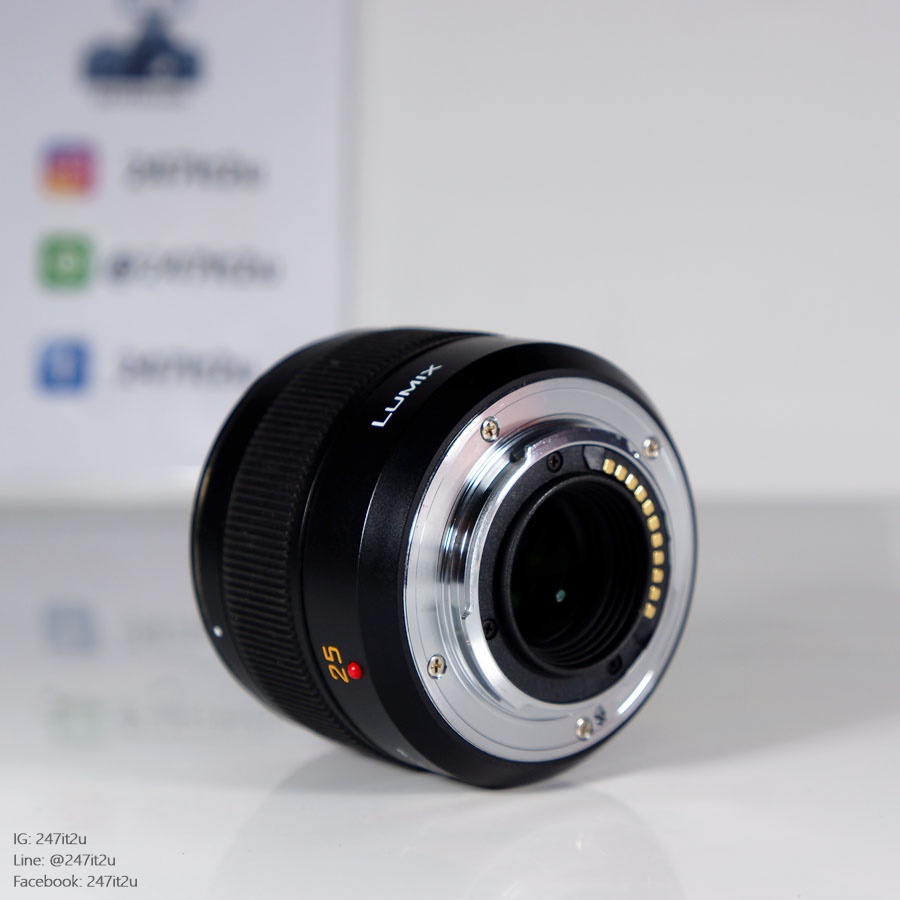 ขายเลนส์ Panasonic Leica DG Summilux 25mm f1.4 ASPH สีดำ