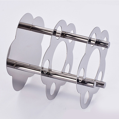 CASSA ที่ใส่แปรงสีฟัน ยาสีฟัน แสตนเลส304 ทรงดอกไม้ รุ่น 136-SUS304-F05