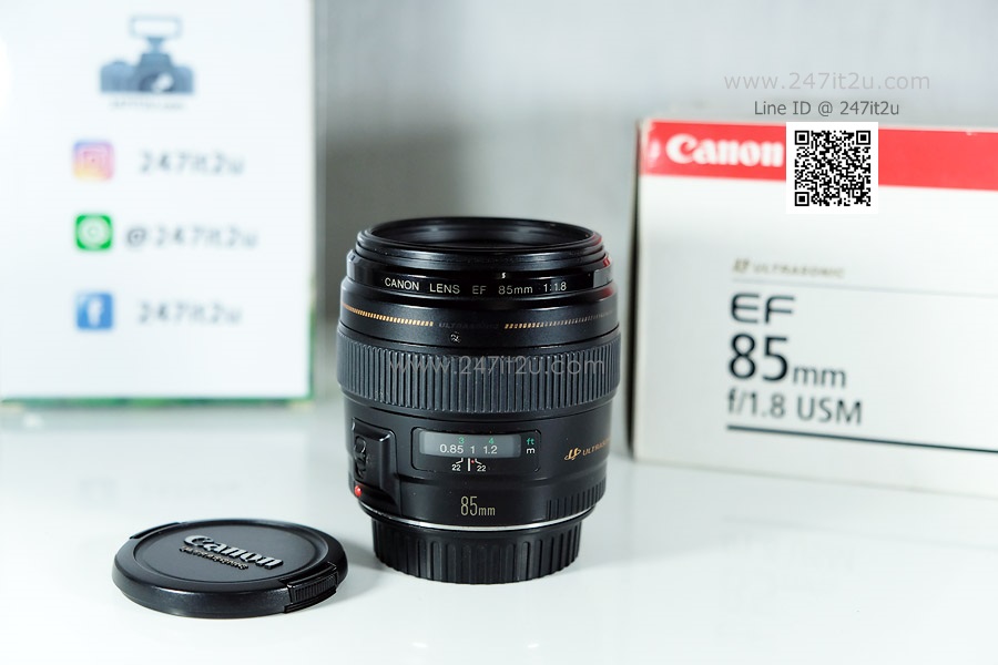 เลนส์ Canon EF 85mm f1.8 USM