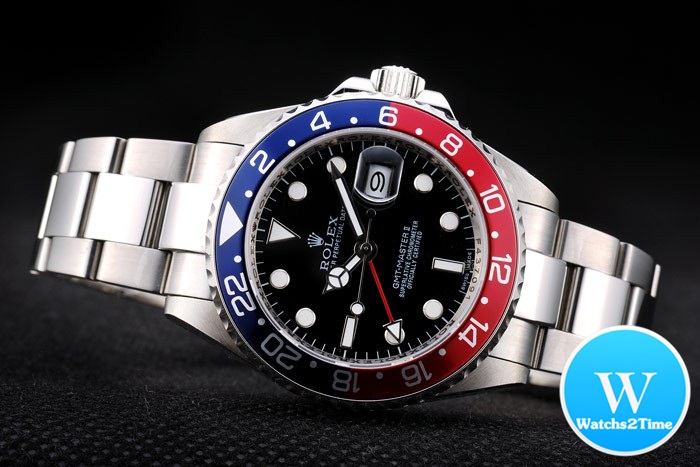 นาฬิกา Rolex GMT Master II Ceramic Automatic Stainless Steel ขอบเซรามิกนํ้าเงินแดง