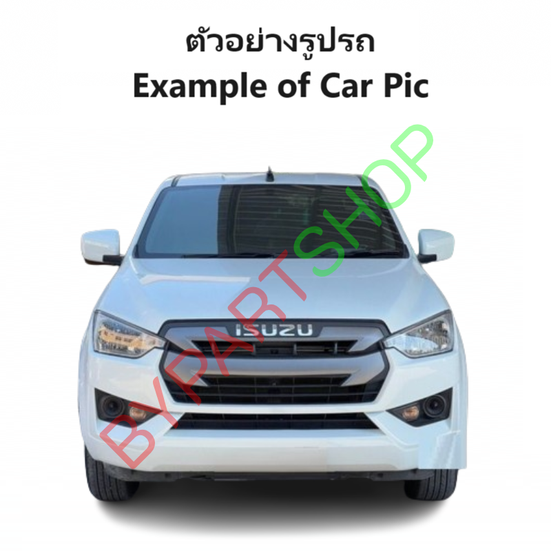 กระจกมองข้าง ISUZU D-MAX(ดีแม็ก) โฉมปี20 1.9/3.0 รุ่นปรับมือ สีดำ(งานไม่ทำสี) ปี2019-2024 -ราคาต่อข้าง-