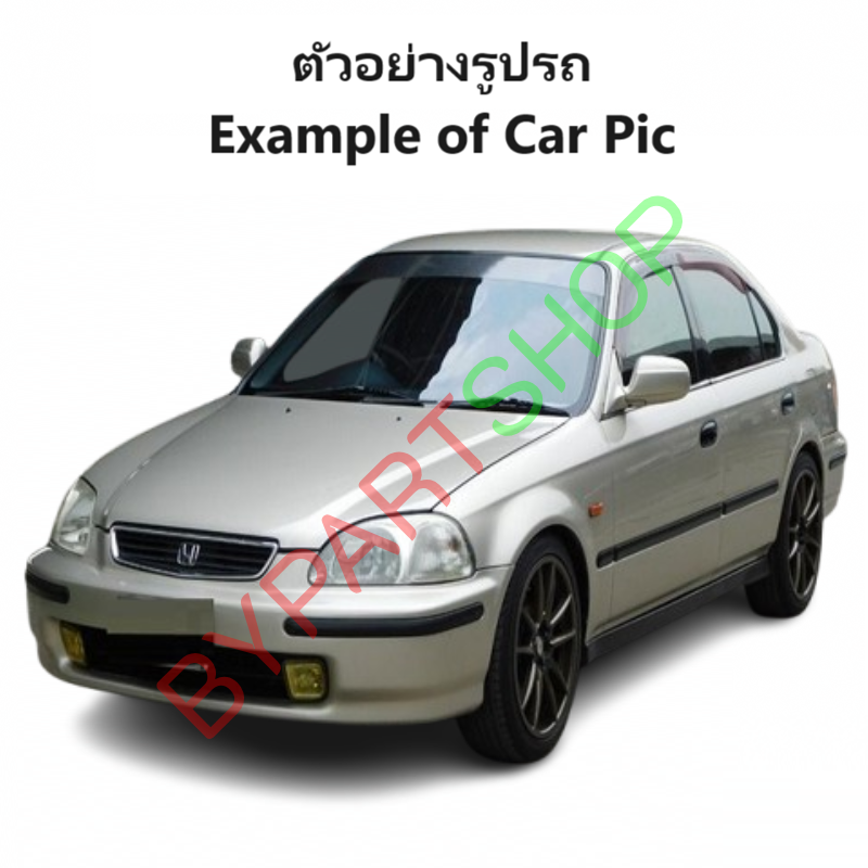 แผงแอร์/รังผึ้งแอร์ HONDA CIVIC(ซีวิค) EK โฉมไฟตาโต ตั้งแต่ปี1996-2000 (งานO.E.M PACO รับประกัน 1ปี) ( PL3870)