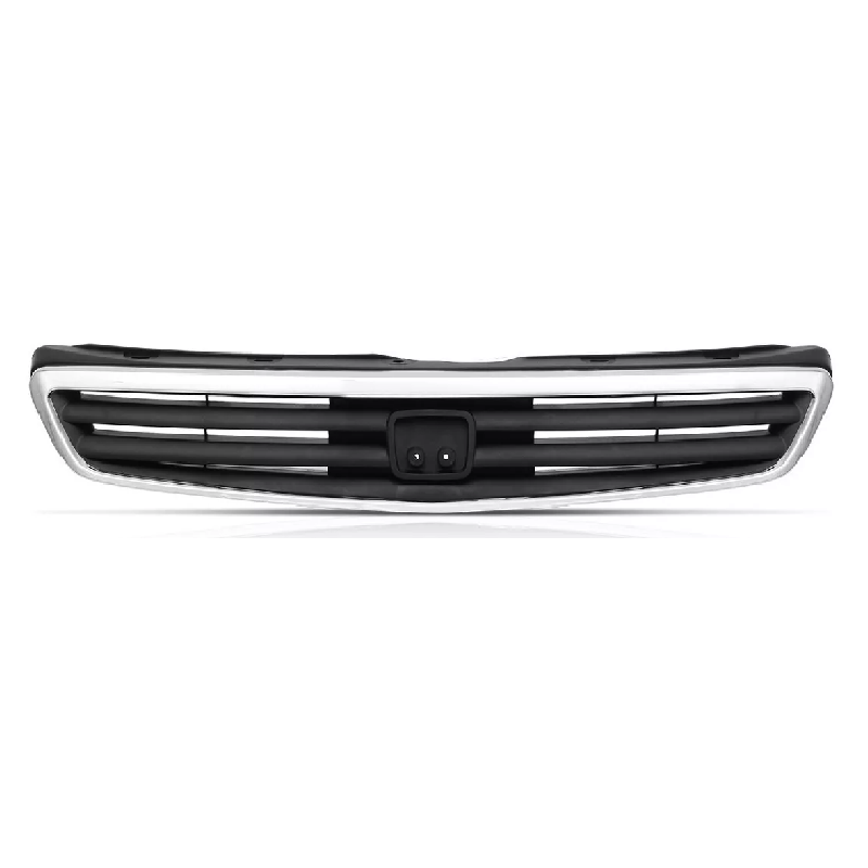 หน้ากระจัง HONDA CIVIC(ซีวิค) โฉมไฟตาโต จอใส รุ่นที่2 คาดโครเมียม ไม่มีโลโก้ ปี1999-2000 (รหัส:CV'99)