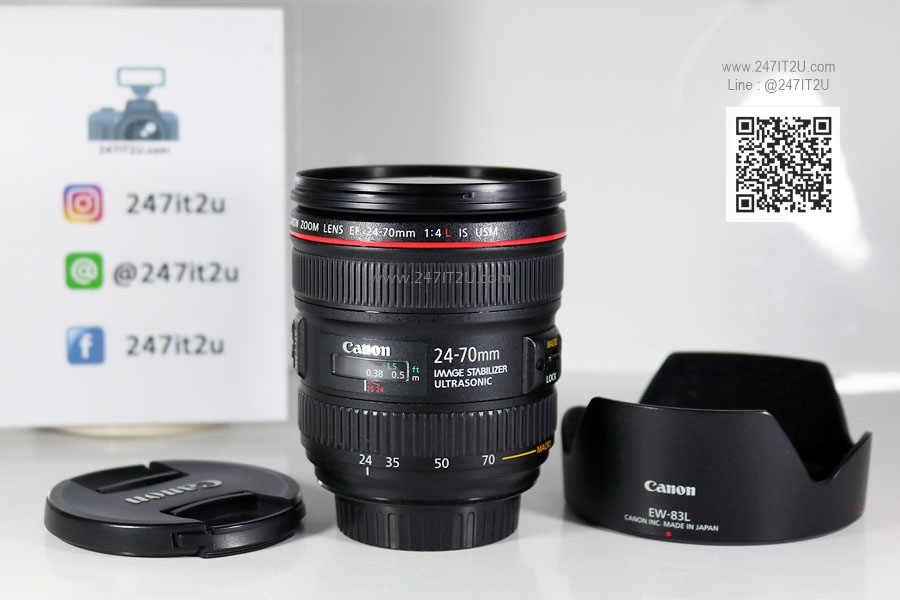 เลนส์ Canon EF24-70mm f/4L IS USM