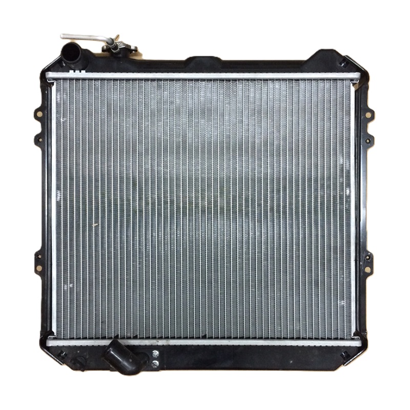 หม้อน้ำ TOYOTA MTX(ไมตี้เอ็กซ์) มีพาวเวอร์ ท่อล่างเฉียง หนาพิเศษ 32มิล ปี1987-1998 เกียรกระปุก (งานO.E.M ประกัน 6เดือน)