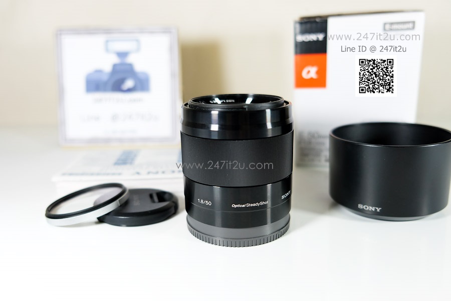 เลนส์ Sony 50mm f1.8 E-mount สีดำ