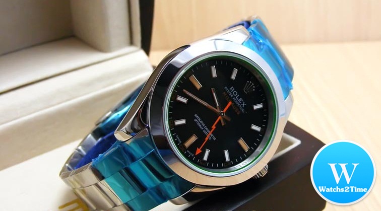 นาฬิกา Rolex THE MILGAUSS Green Sapphire Crystal 40 mm. Ref.116400GV