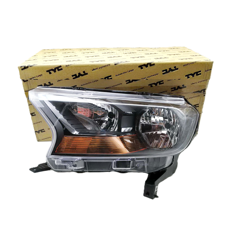 ไฟหน้า FORD RANGER(ฟอร์ด เรนเจอร์) ทับทิมเหลือง รุ่นปรับมือ ปี2015-2018 (งานแท้ TYC) -ราคาต่อดวง-