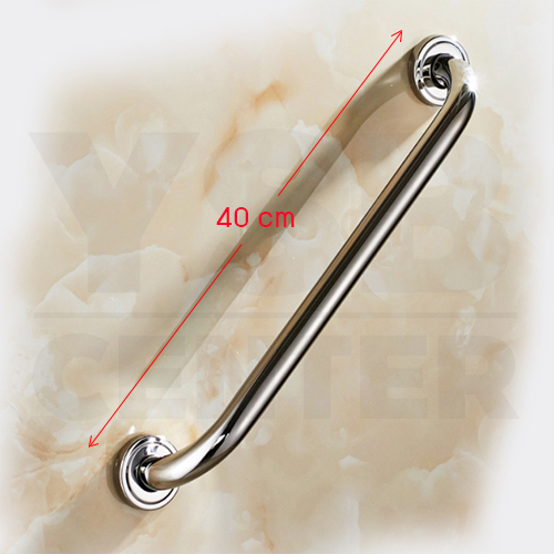 ราวจับ ราวมือจับ ราวกันลื่น สแตนเลส304 ยึดผนัง ในห้องน้ำ