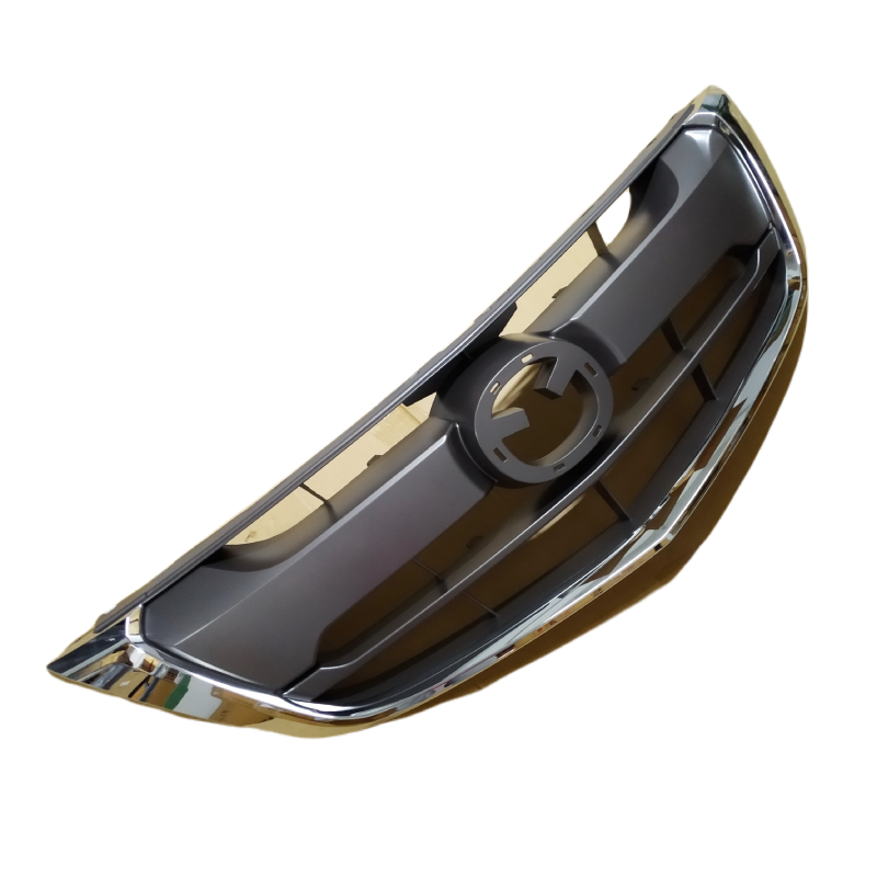 หน้ากระจัง MAZDA BT50 PRO(บีที50 โปร) โฉมที่2 คาดโครเมียม ไม่มีโลโก้ ปี2015-2018 (รหัส:BT50'15-17ชุบ)