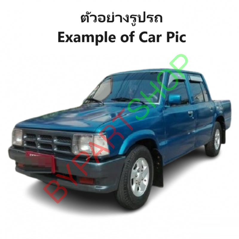 หม้อน้ำ MAZDA MAGNUM(แม็กนั่ม)/THUNDER(ธันเดอร์) รุ่นไม่มีปากเติมน้ำ เกียรกระปุก (เหล็กทองแดงทั้งใบ) (O.E.M ประกัน 6เดือน)