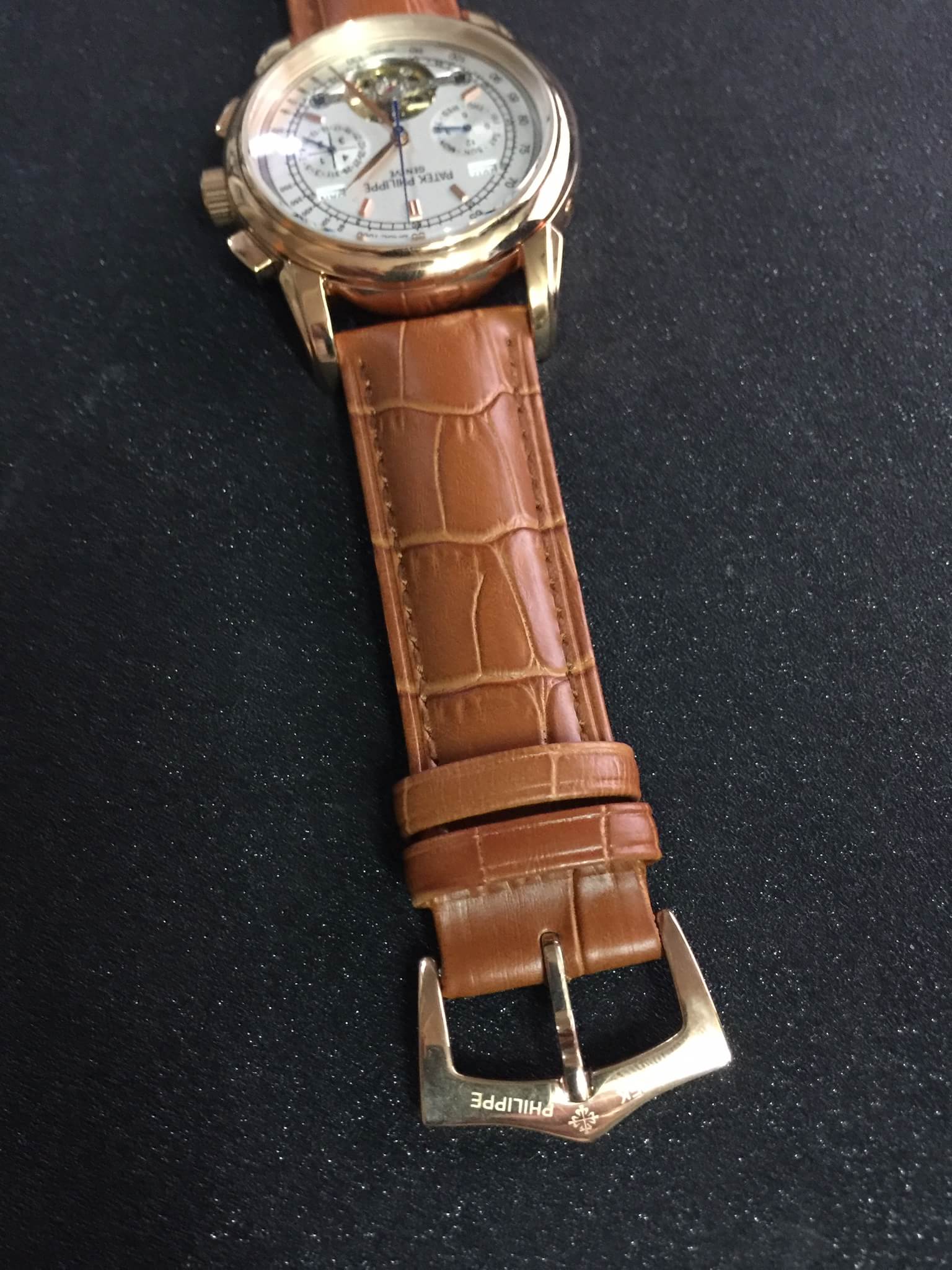 นาฬิกา Patek Philippe รุ่น Perpetual Caledar Tourbillon สี Rose Gold