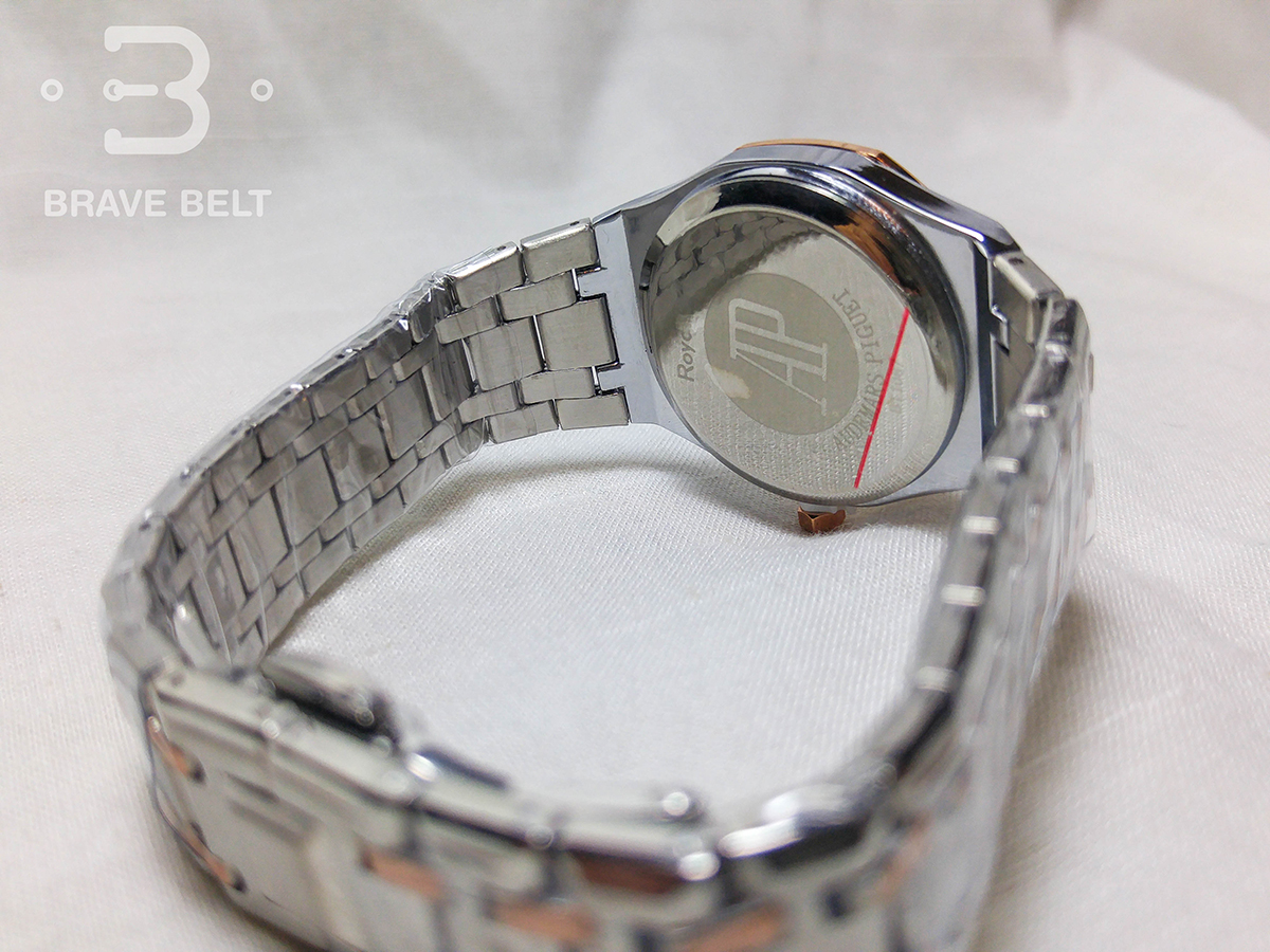 นาฬิกา Audemars Piguet Top mirrorกรอบทองประดับเพชร สีเงิน