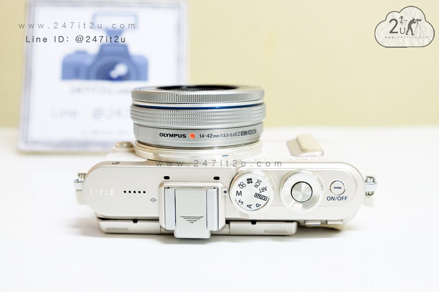 กล้อง Olympus E-PL8+ เลนส์ 14-42mm สีเงิน
