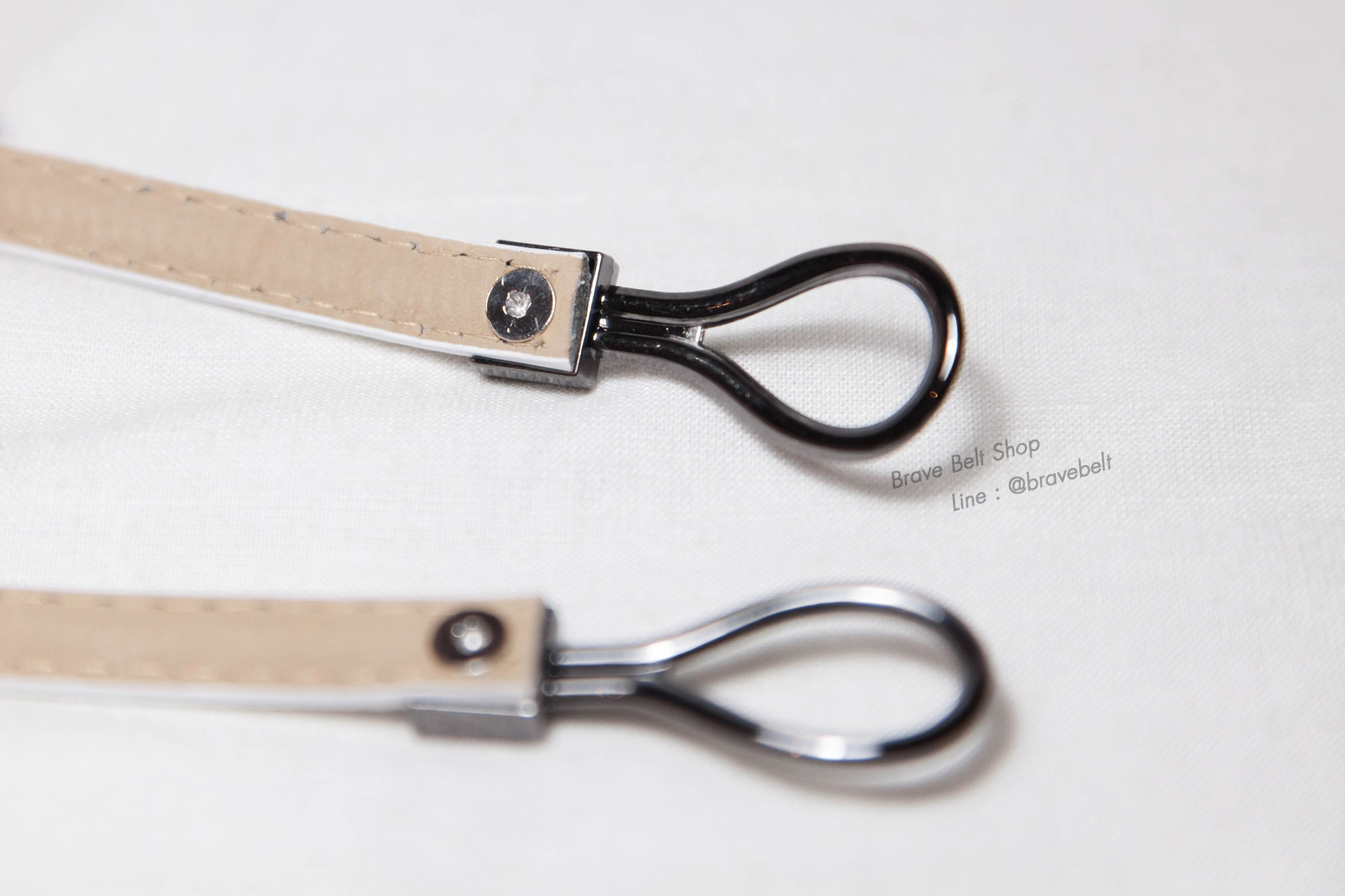 เข็มขัดปรับสายได้ หัวเข็มขัดแบบไขว้กันสวย