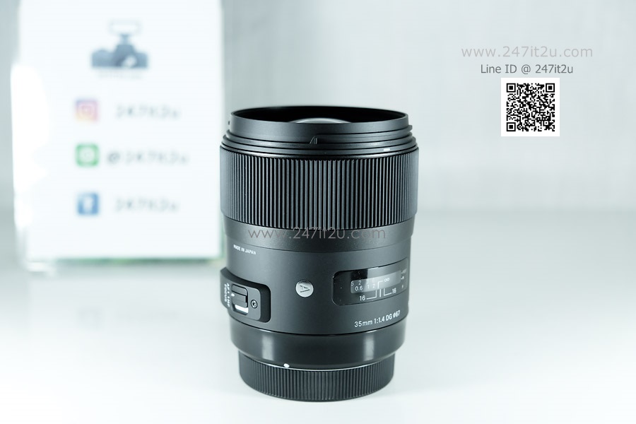 เลนส์ Sigma 35mm f1.4 ART เมาท์ canon
