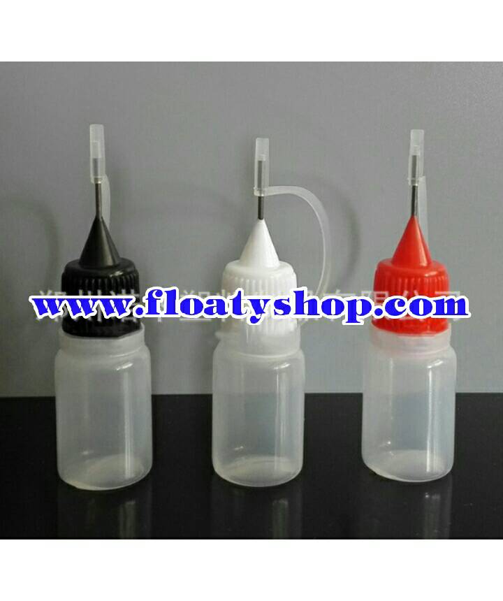 5ml PE ขวดหยดขาวขุ่น ฝาหัวเข็ม