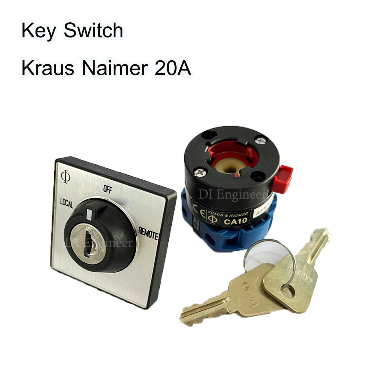 Kraus&Naimer Key Switch แบบ 3จังหวะ 20A