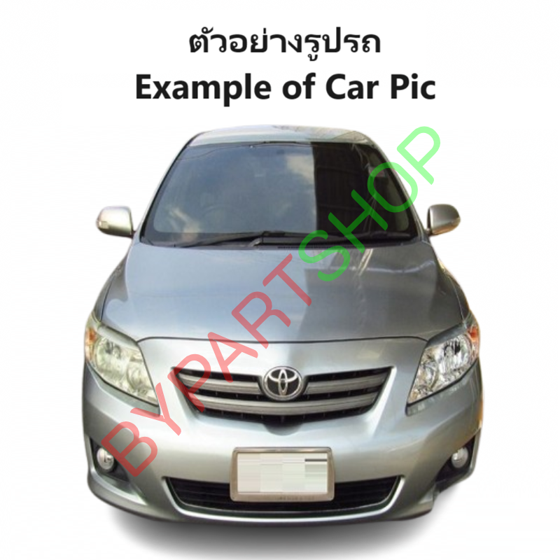 ไฟตัดหมอก/ไฟสปอร์ตไลท์ TOYOTA ALTIS(อัลติส) ฝาครอบดำ โฉมปี2008-2009 (ครบชุด) (รับประกัน 6เดือน) (TY277B)