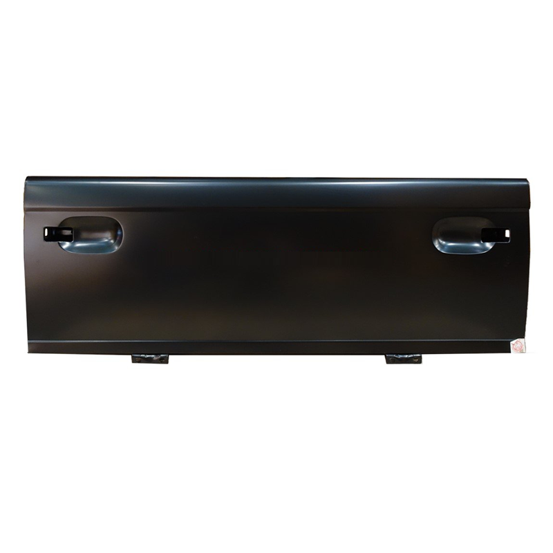 ฝาท้าย NISSAN FRONTIER(ฟอนเทียร) โฉมไฟตาลึก รุ่นเปิดข้าง เหล็กดำ(หนาเทียบแท้) ปี1998-2000 (รหัส:BIGM2000) -เลือกรูปแบบ-