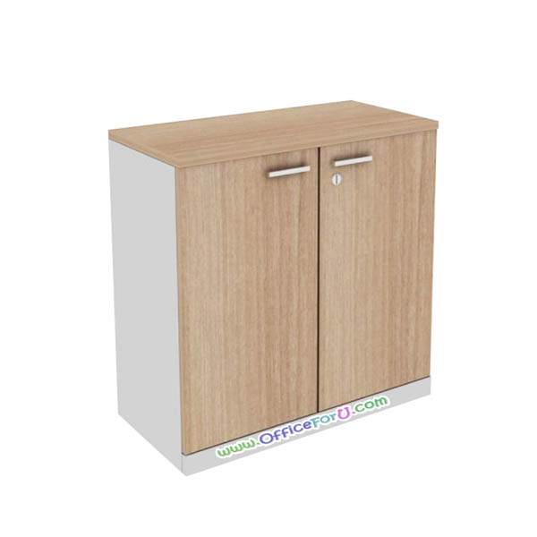 ตู้เอกสารไม้เตี้ย แบบบานเปิด DCL-810