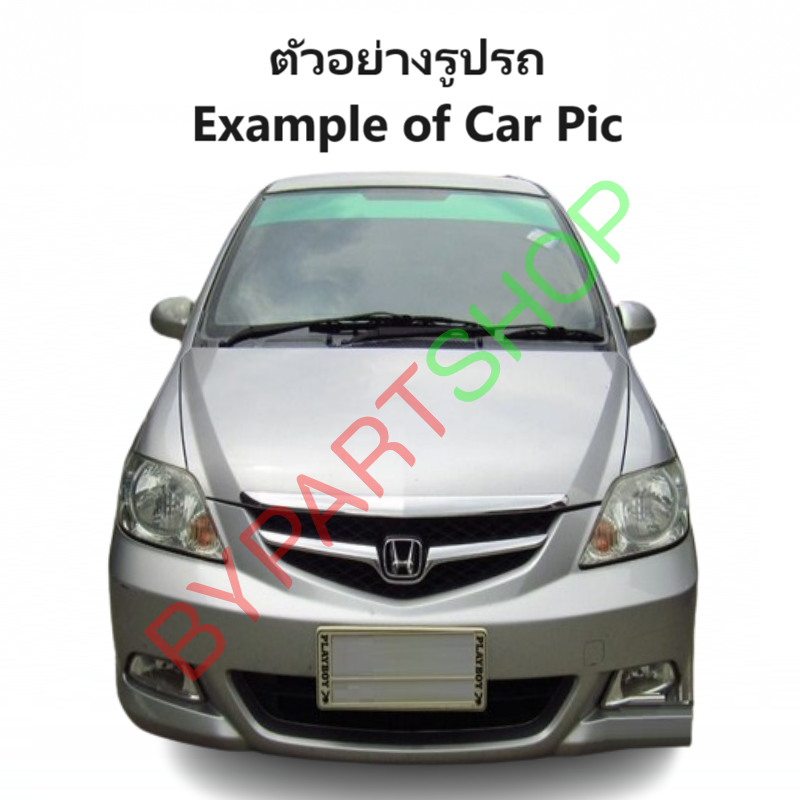 หม้อน้ำ HONDA CITY(ซิตี้) GD8 โฉมแมลงสาบ-โฉมZX ปี2003-2007 เกียรออโต้ (กระปุกใส่ได้) (O.E.M ประกัน 6เดือน)