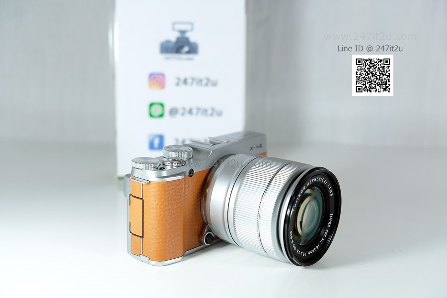กล้อง Fujifilm XA-2 พร้อมเลนส์ 16-50mm สีน้ำตาล