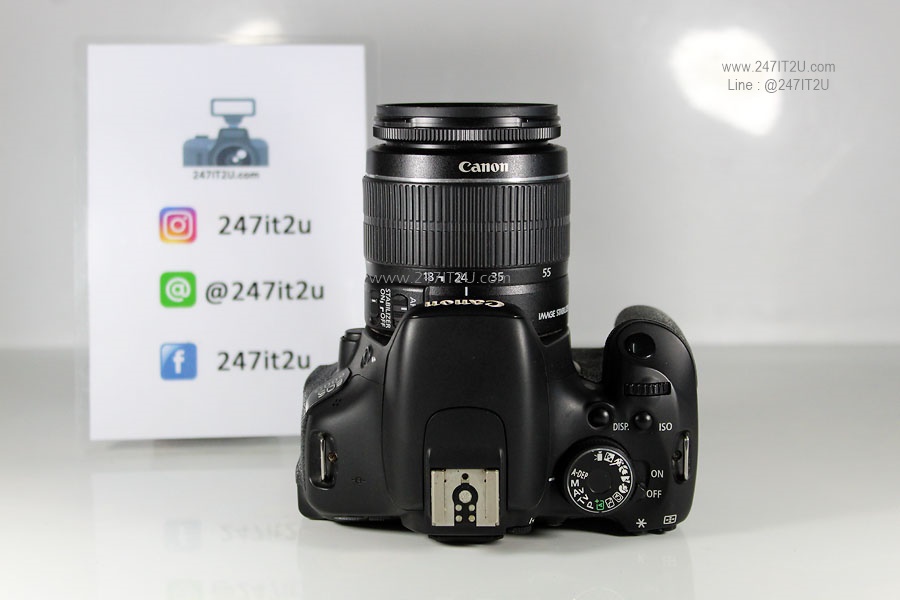 กล้อง Canon 600D +เลนส์ 18-55mm is II