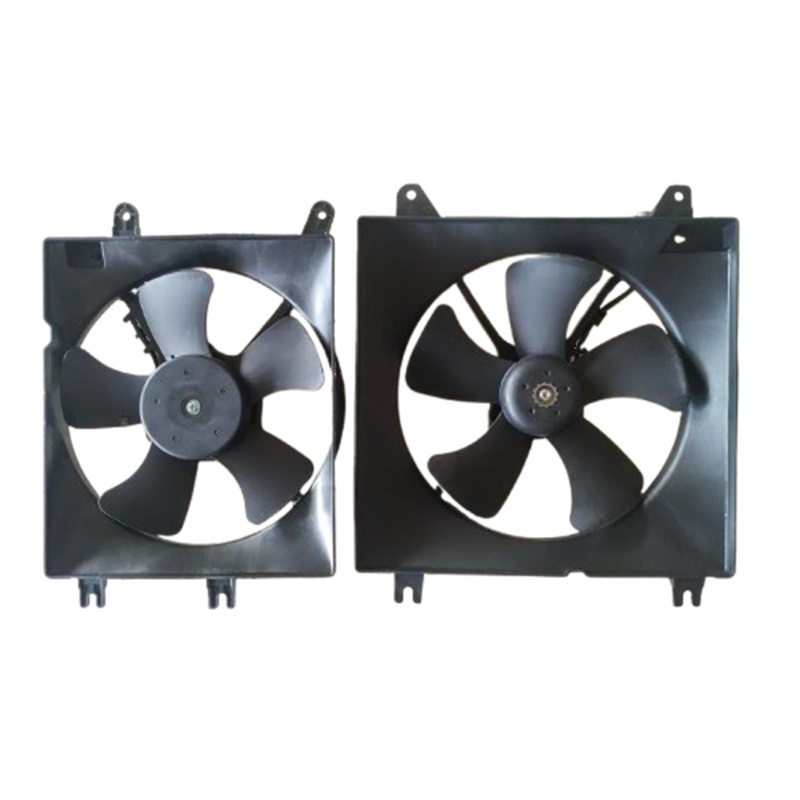 บังลมหม้อน้ำ(แพคคู่ฝั่งหม้อน้ำ+ฝั่งแอร์) CHEVROLET OPTRA(ออพตร้า) พร้อมใบพัดลม+มอเตอร์ ครบชุด ปี2003-2013