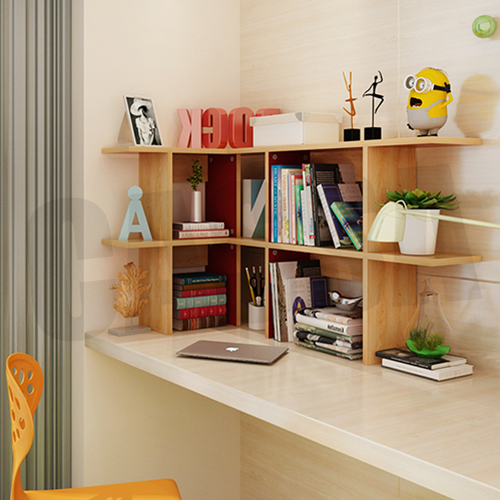 ชั้นวางของ ชั้นวางหนังสือ ชั้นวางอเนกประสงค์ ขนาด110cm.(สีลายไม้อ่อน) รุ่น F05-Y110CM