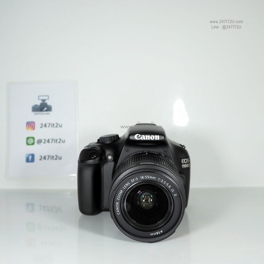 กล้อง Canon 1100D +เลนส์18-55mm สีดำ
