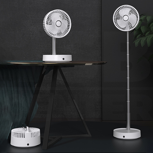 พัดลมไฟฟ้า พัดลมตั้งพื้น พัดลมปรับระดับ ส่ายได้ พกพาสะดวกพร้อมรีโมท รุ่น J1L030 - J1L031