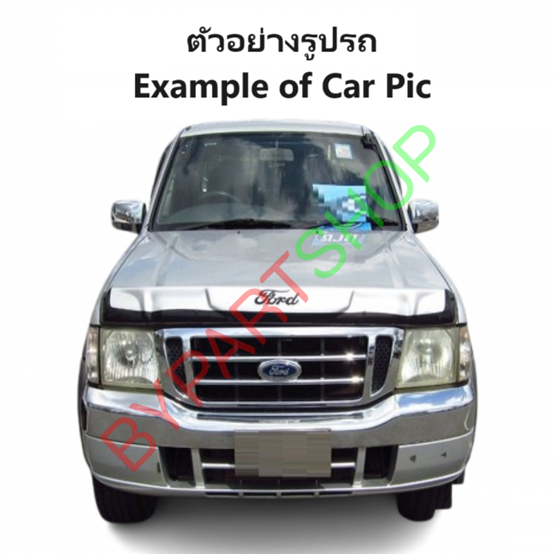 หน้ากระจัง FORD RANGER(ฟอร์ด เรนเจอร์) โฉมที่2 ชุบโครเมียม ไม่มีโลโก้ ปี2003-2005 (รหัส:RANGER'02ชุบ)