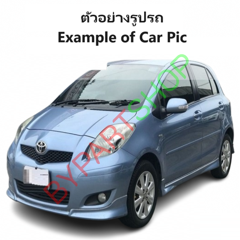 ไฟตัดหมอก/ไฟสปอร์ตไลท์ TOYOTA YARIS(ยาริส) รุ่นที่2 ฝาครอบดำ โฉมปี2009-2011 (ครบชุด) (รับประกัน 6เดือน) (TY370)