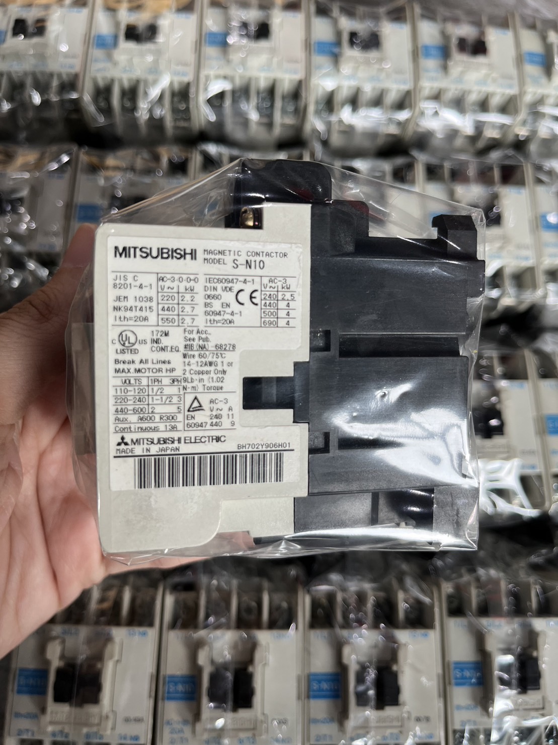 Mitsubishi Magnetic S-N10 220VAC ( มือ2 )