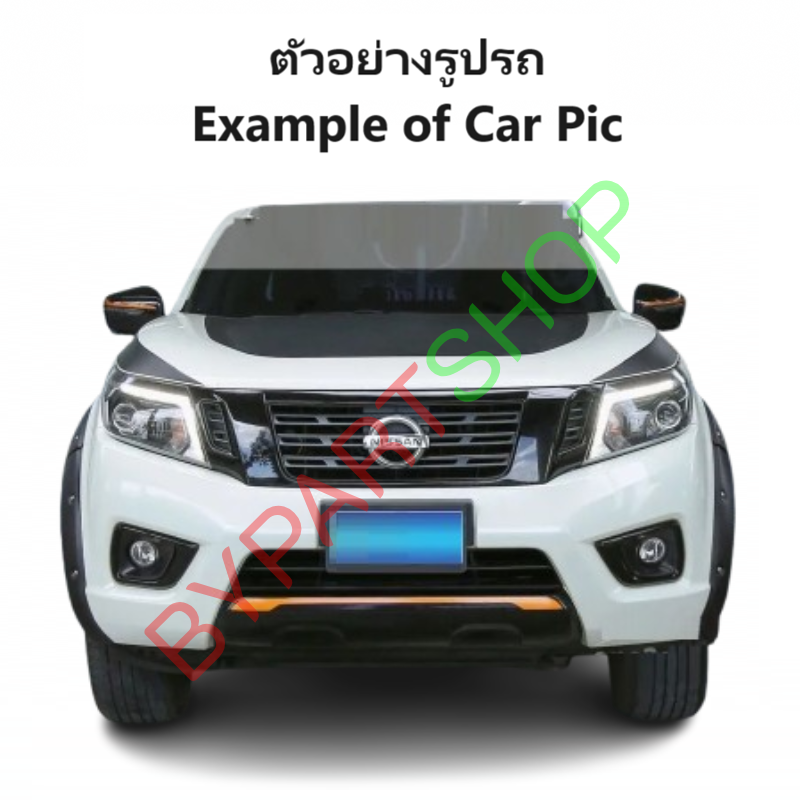 กันชนท้าย NISSAN NAVARA NP300(เอ็นพี300) ขึ้นไป ทรงศูนย์ ชุบโครเมียม ปี2014-2022 (เช็ครูปรถก่อนสั่งทุกครั้ง) AC-453
