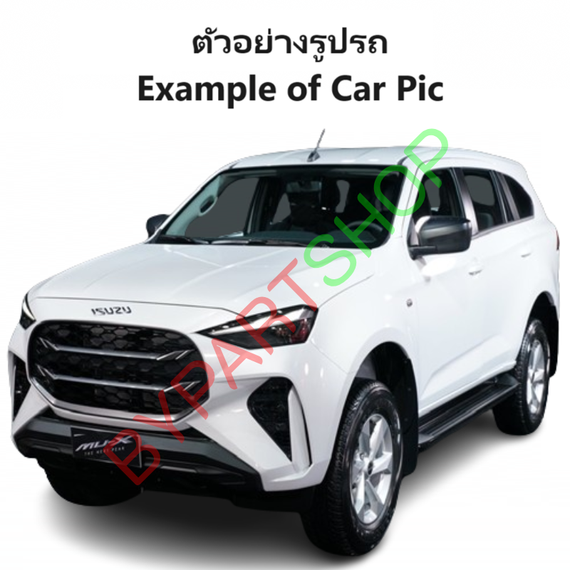 กระจกมองข้าง ISUZU MU-X(มิวเอ็กซ์) โฉมปี20 1.9ACTIVE รุ่นปรับเลนส์ไฟฟ้า 3สาย สีดำ(งานไม่ทำสี) ปี2020-2024 -ราคาต่อข้าง-