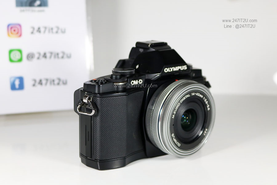 กล้อง Olympus OM-D EM 5 Mark I พร้อมเลนส์ 14-42mm สีดำ