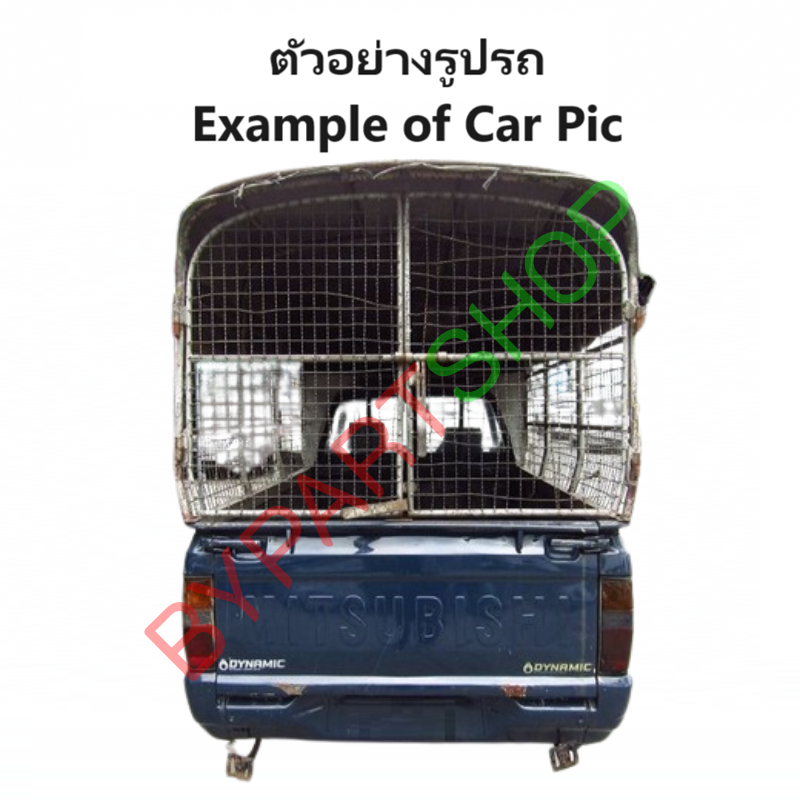 กระจกมองข้าง MITSUBISHI CYCLONE(ไซโคลน) รุ่นปรับมือ สีดำ ปี1989-1995 -ราคาต่อข้าง-