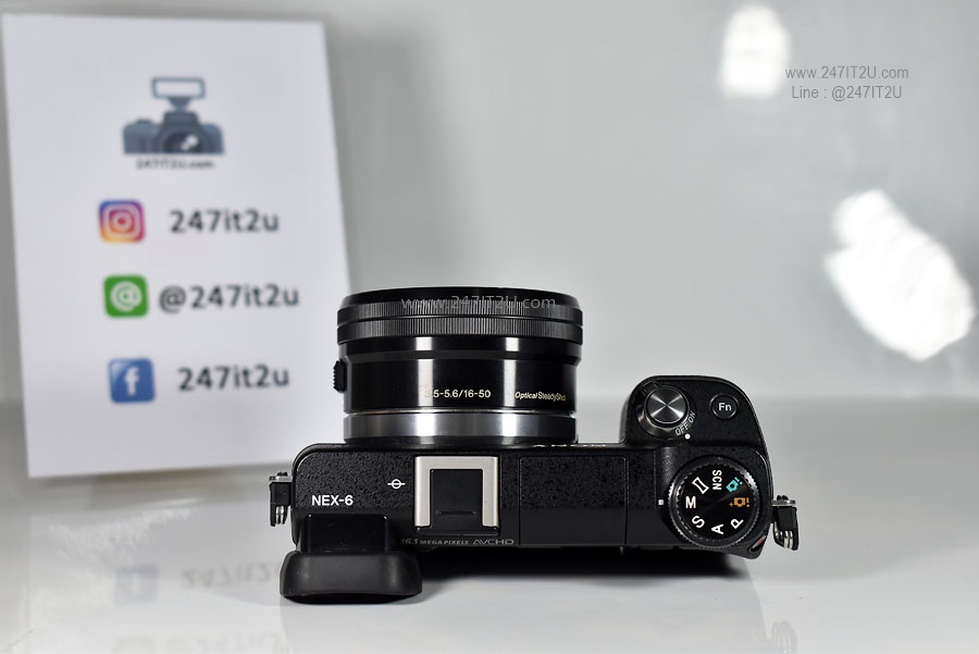 กล้อง Sony Nex-6 พร้อมเลนส์ E 16-50mm f3.5-5.6 สีดำ