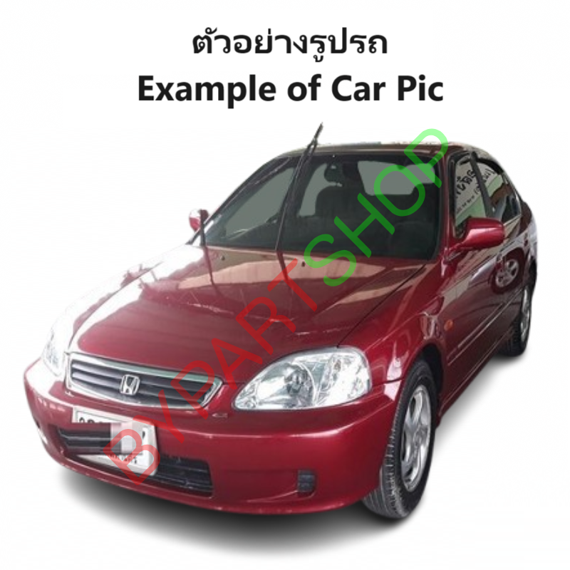 แผงแอร์/รังผึ้งแอร์ HONDA CIVIC(ซีวิค) EK โฉมไฟตาโต ตั้งแต่ปี1996-2000 (งานO.E.M PACO รับประกัน 1ปี) ( PL3870)