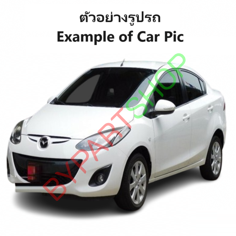 แผงไฟหน้า/แผงยึดหม้อน้ำ MAZDA2(มาสด้า2) โฉมแรก ปี2009-2013 (ครบชุดพร้อมติดตั้ง)
